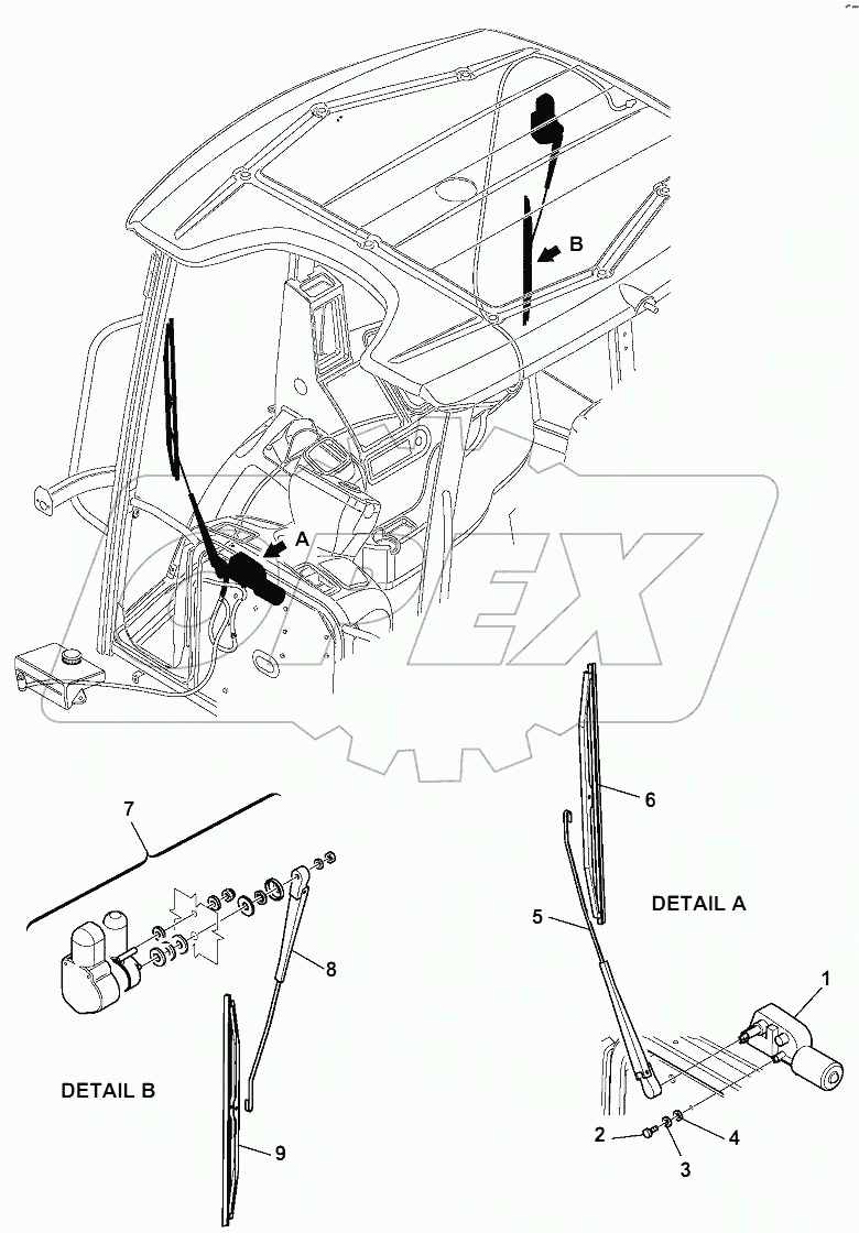 WINDSCREEN WIPER SYSTEM (1/2)