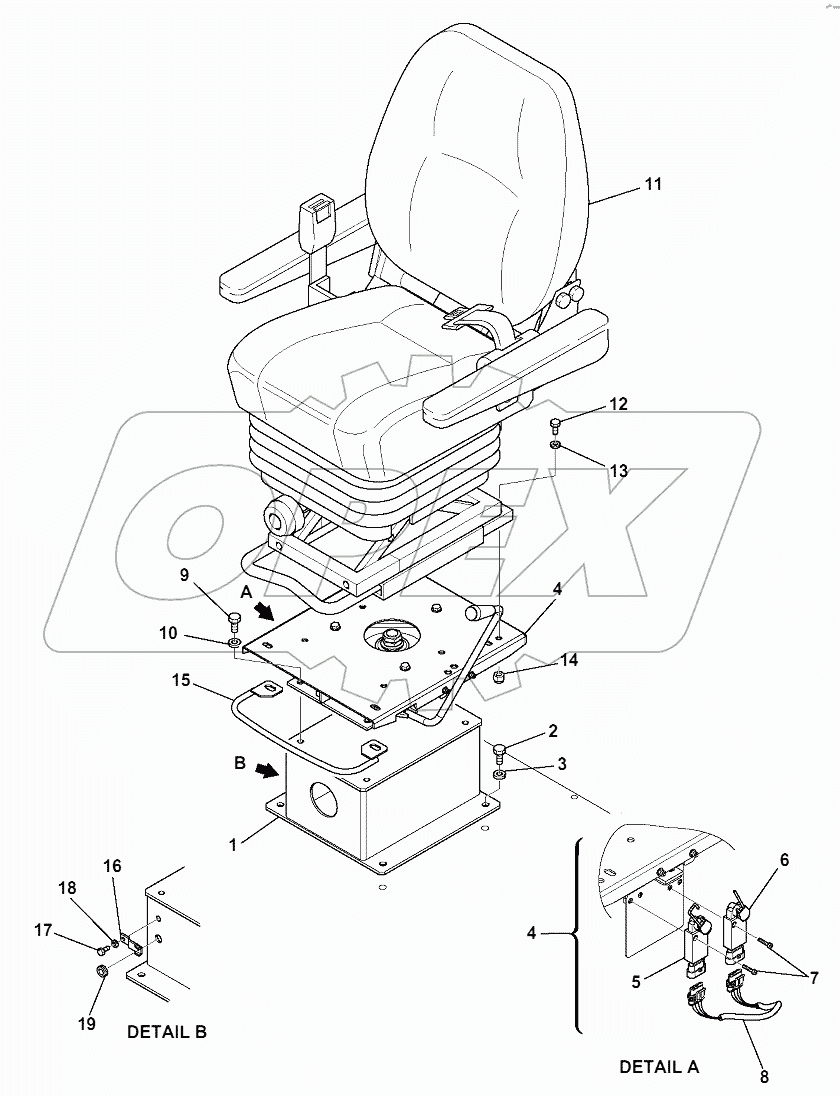 OPERATOR'S SEAT (1/2)