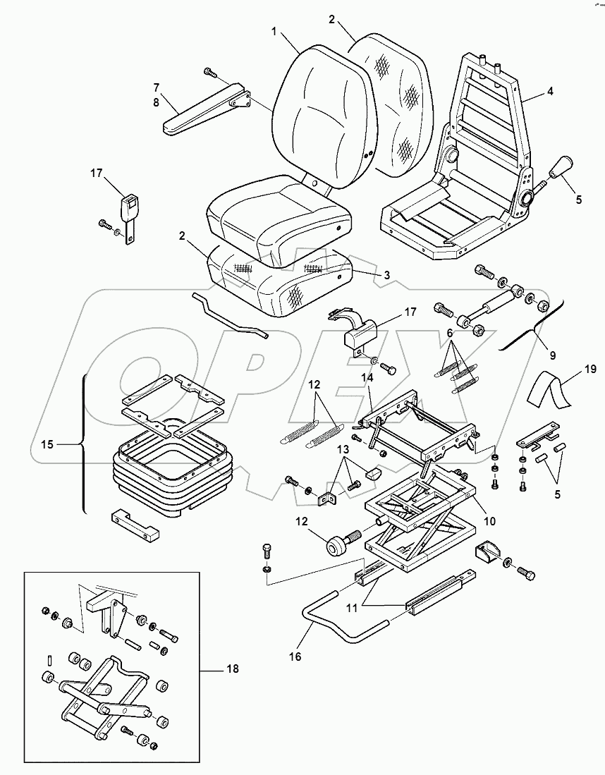 OPERATOR'S SEAT (2/2)
