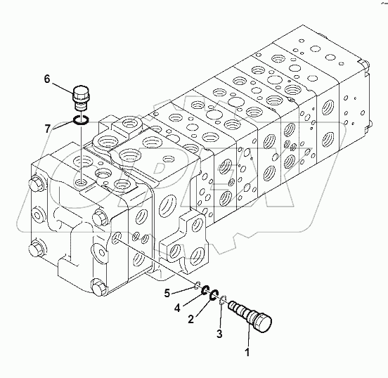 10-SPOOL CONTROL VALVE (2/16)