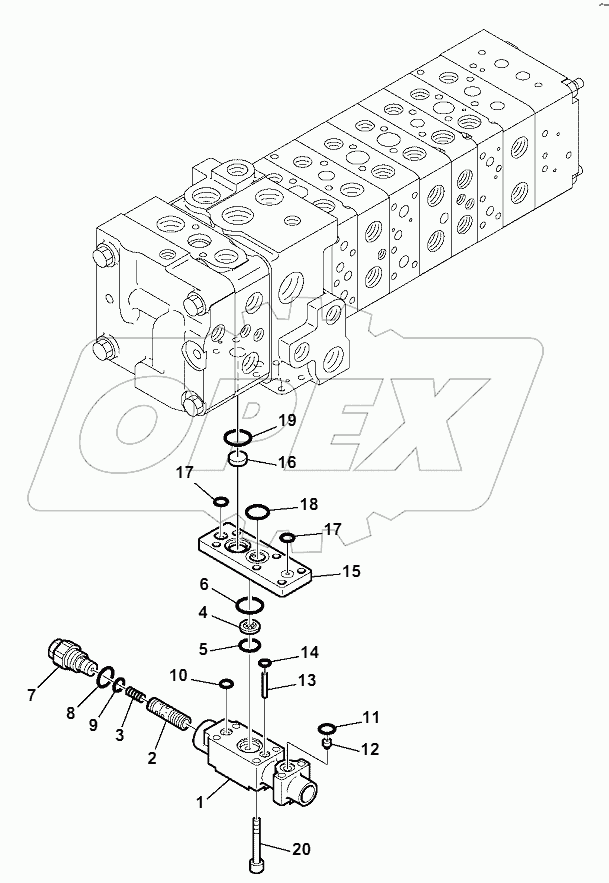 10-SPOOL CONTROL VALVE (4/16)