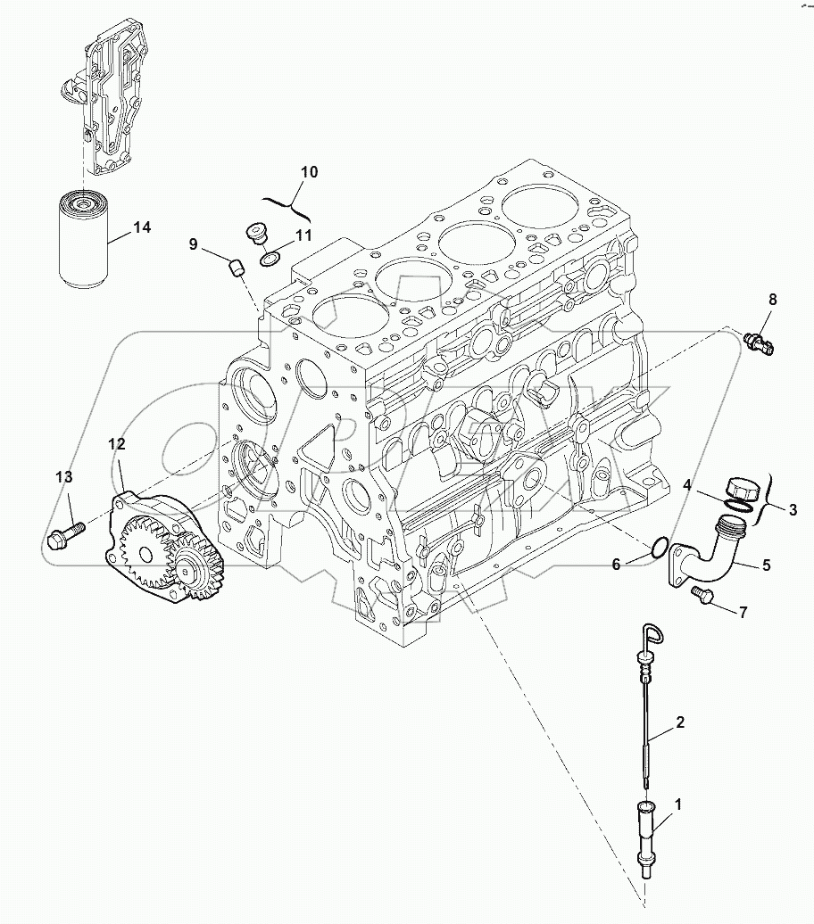 LUBRICATING OIL PUMP