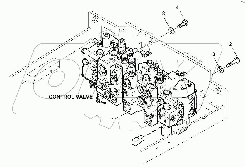 CONTROL VALVE FIXING