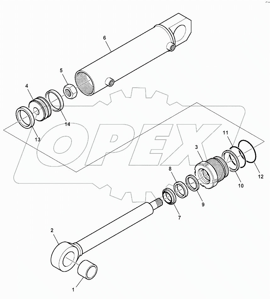 BUCKET 4 IN 1 CYLINDER