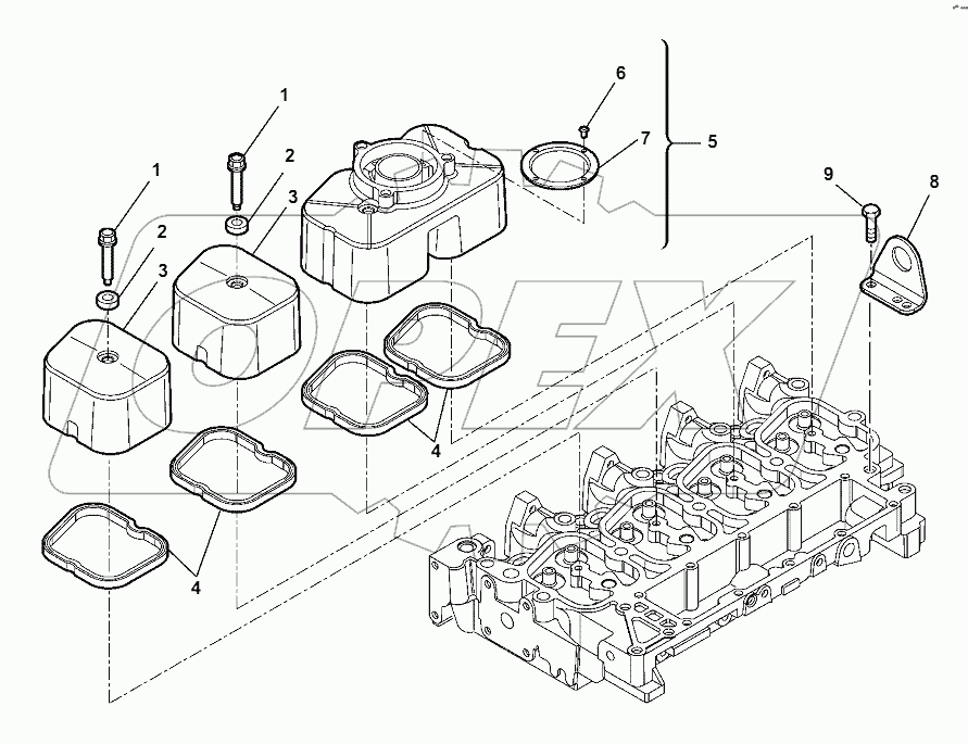 CYLINDER HEAD COVERS (1/2)