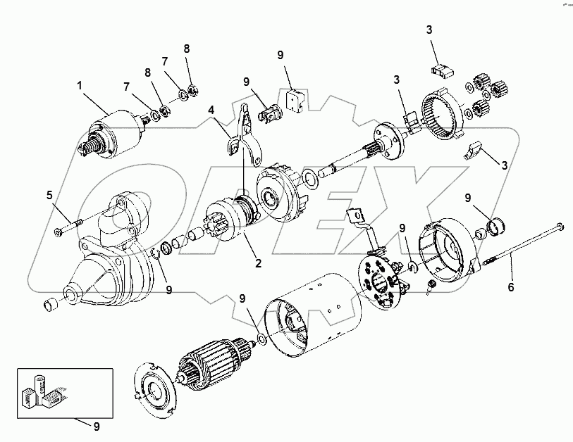 STARTER MOTOR (2/2)
