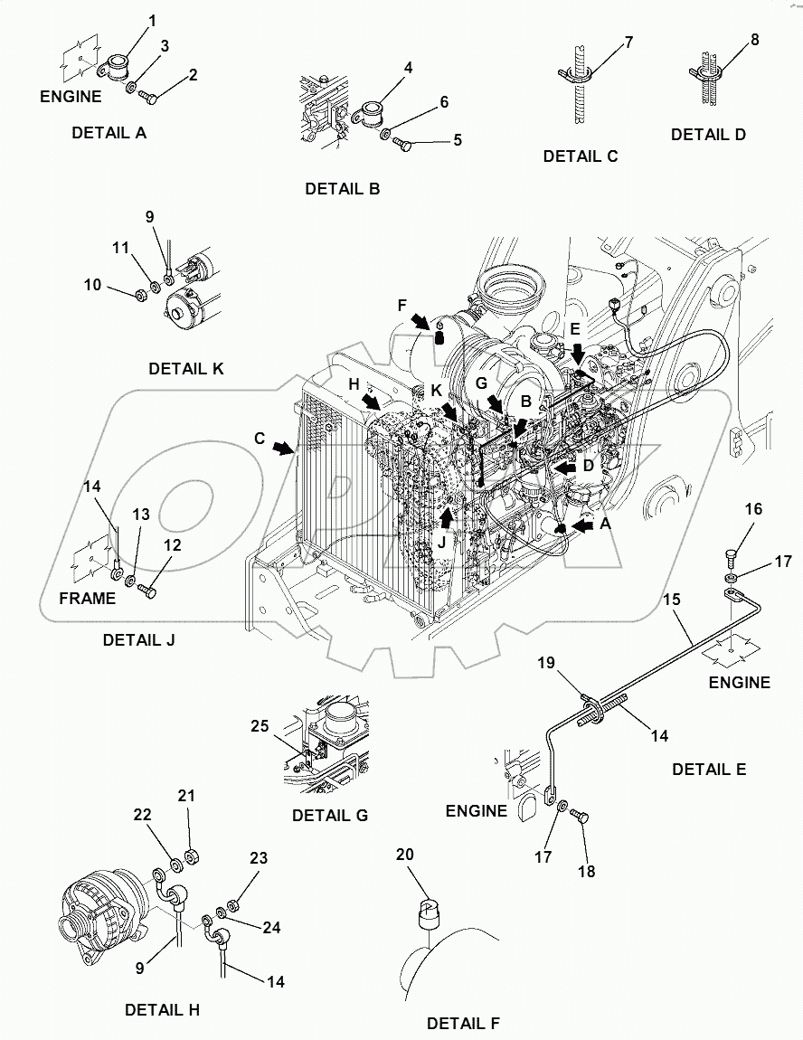 ELECTRICAL SYSTEM (ENGINE LINE) (1/2)