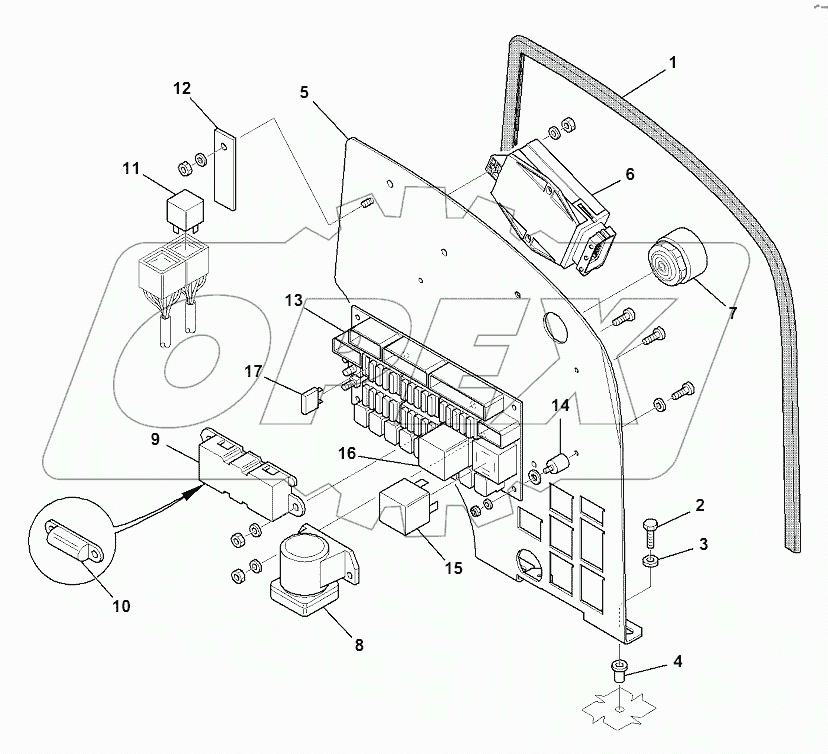 ELECTRICAL SYSTEM (CAB) (4/5)