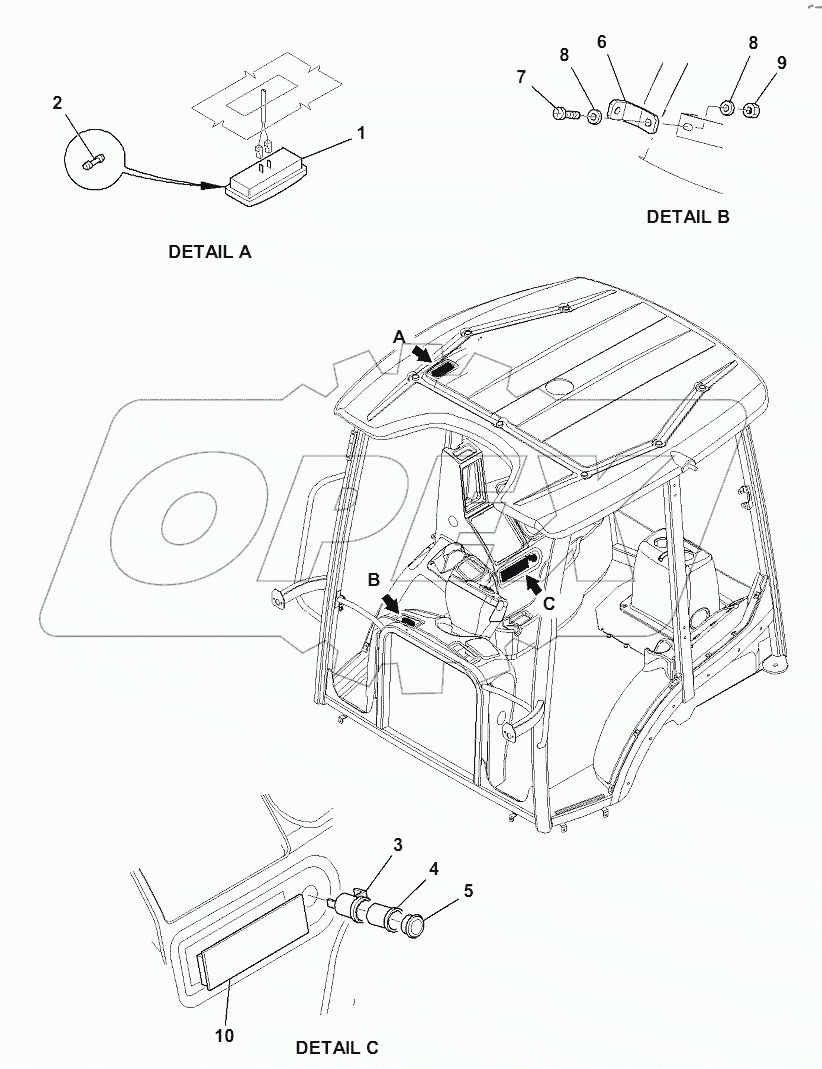 ELECTRICAL SYSTEM (CAB EQUIPMENT)