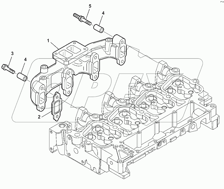 EXHAUST MANIFOLD (1/3)