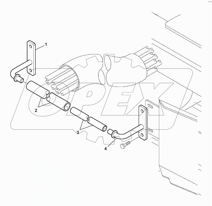HOSES BACKHOE PROTECTION