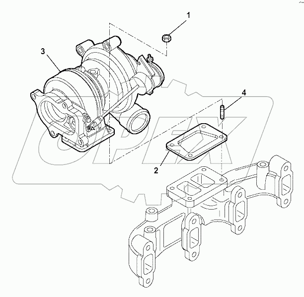 EXHAUST MANIFOLD (2/3)