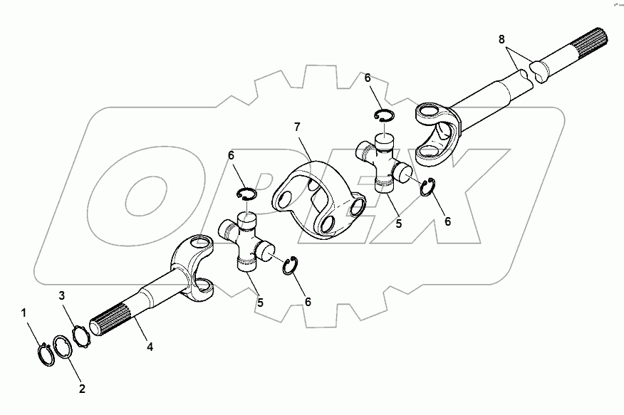 FRONT AXLE (5/7)