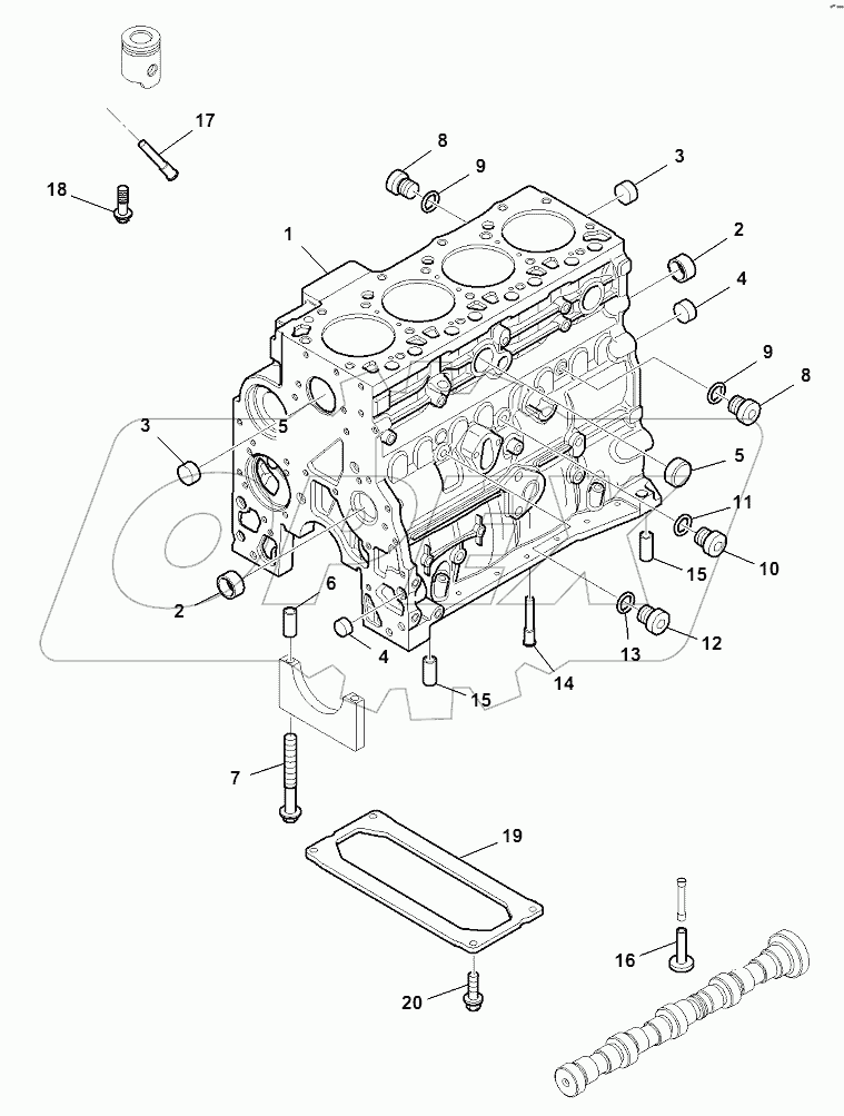 CYLINDER BLOCK