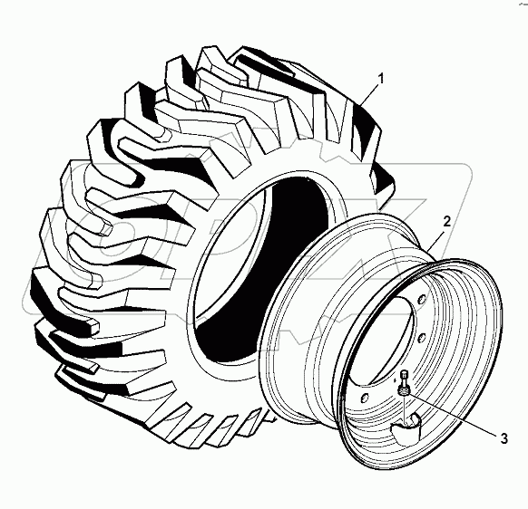 WHEELS (16.9XR28 12PR ISGT)