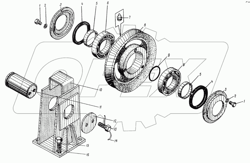 652Б.301 Кронштейн в сборе