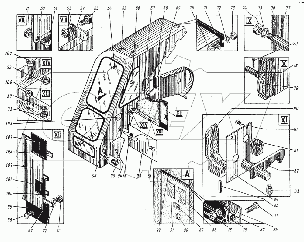 652А.721 Блок правый