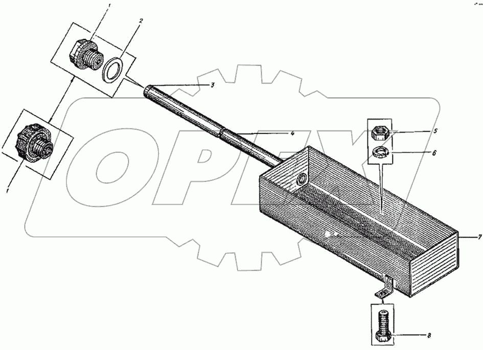 Установка двигателя ДС-143А.31.02.000