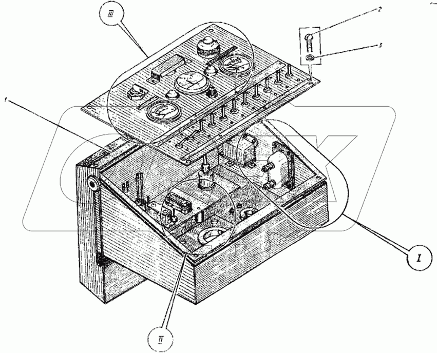Установка пультов ДС-143А.33.03.000