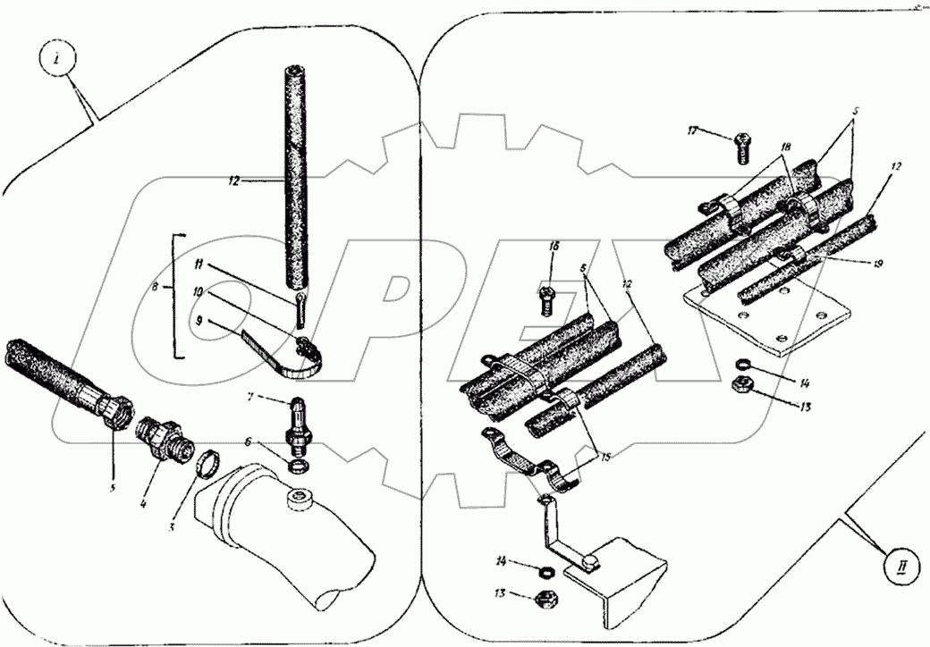 Гидросистема ДС-143.05.00.000