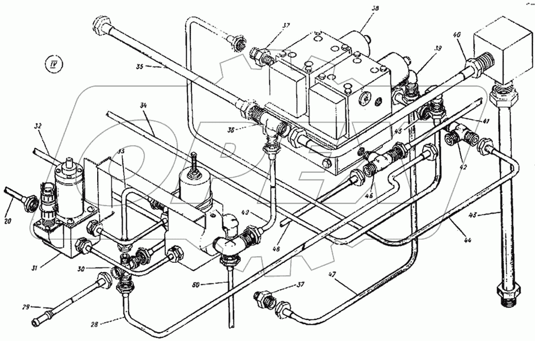 Гидросистема ДС-143.05.00.000