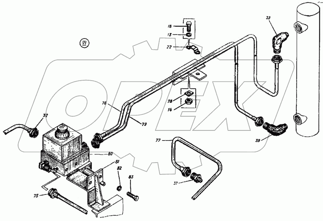 Гидросистема ДС-143.05.00.000