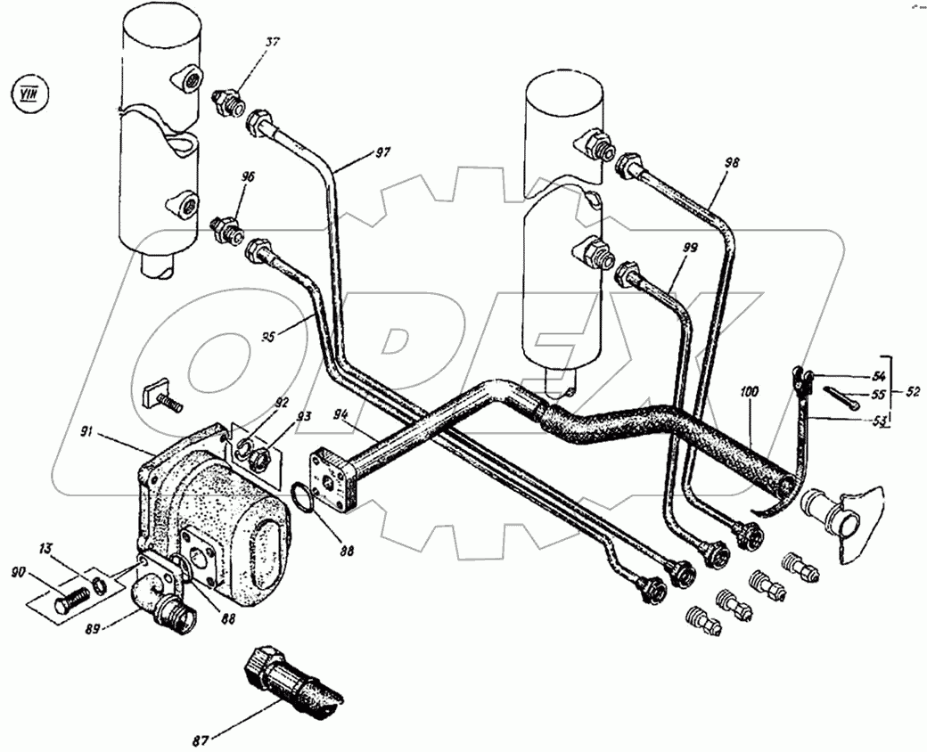 Гидросистема ДС-143.05.00.000