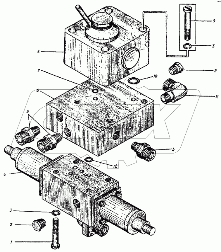 Гидросистема ДС-143.05.00.000