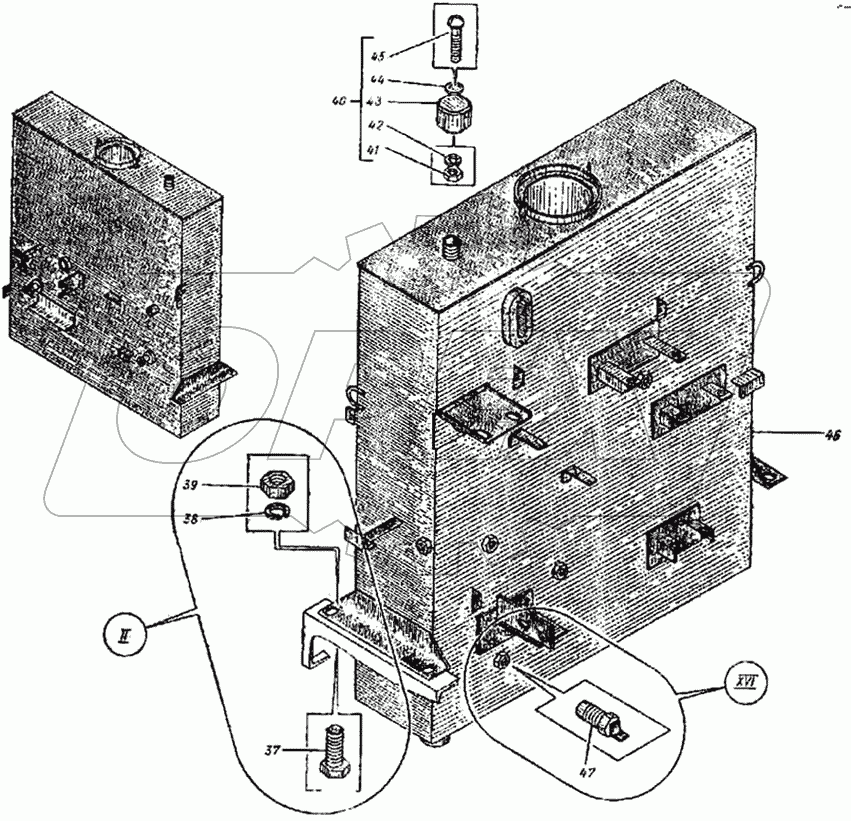 Гидросистема ДС-143.05.00.000