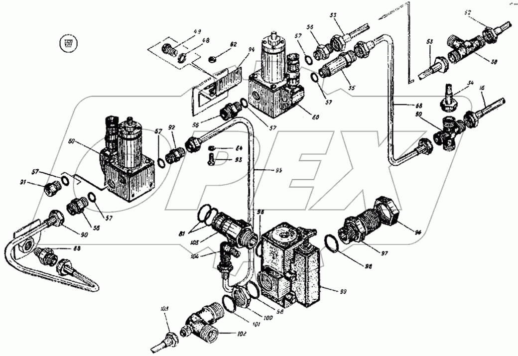 Гидросистема ДС-143.05.00.000
