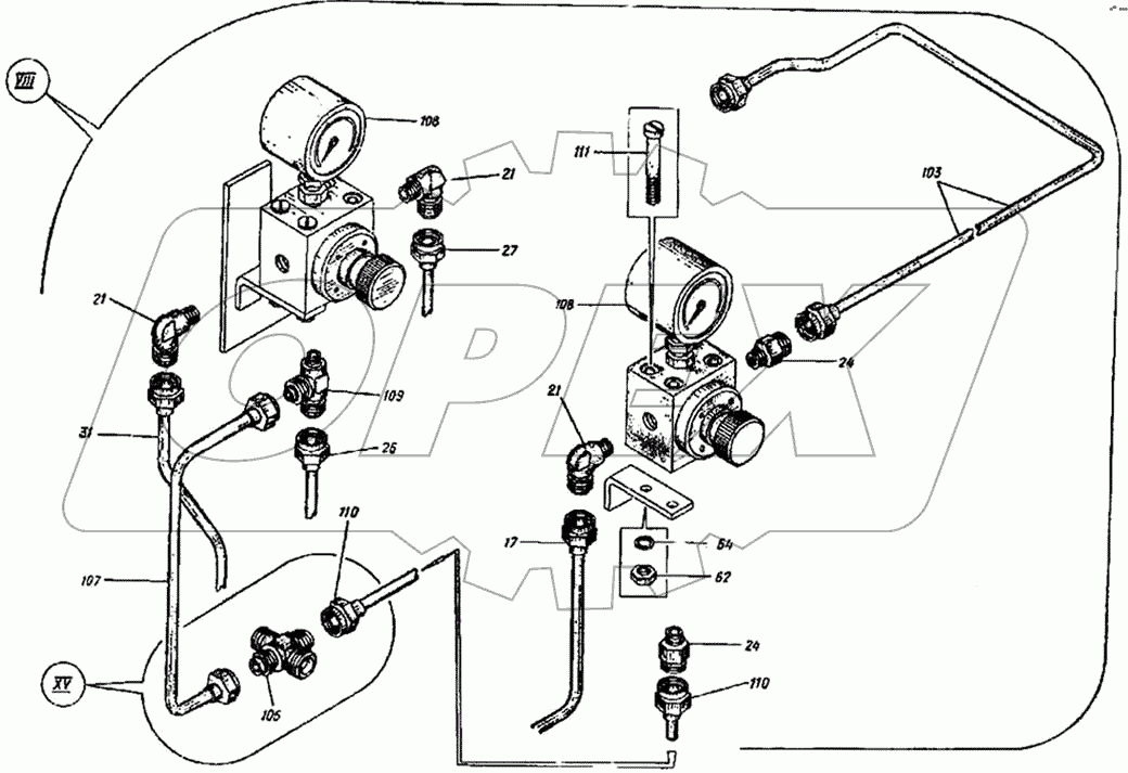 Гидросистема ДС-143.05.00.000