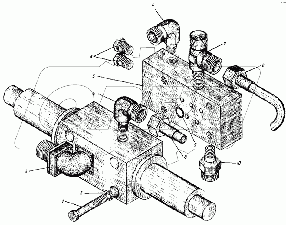 Гидросистема ДС-143.05.00.000