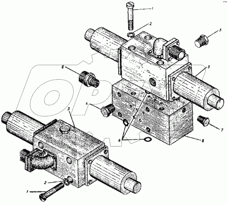 Гидросистема ДС-143.05.00.000