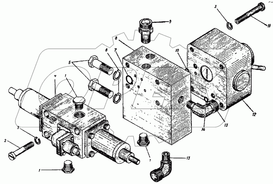 Гидросистема ДС-143.05.00.000