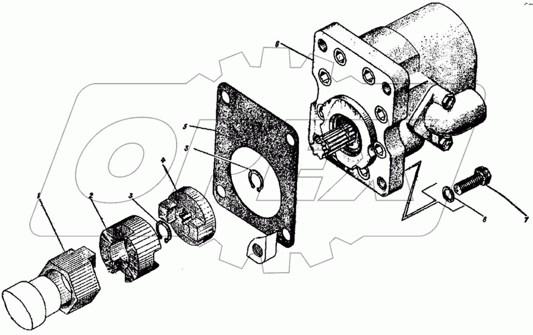 Гидросистема ДС-143.05.00.000
