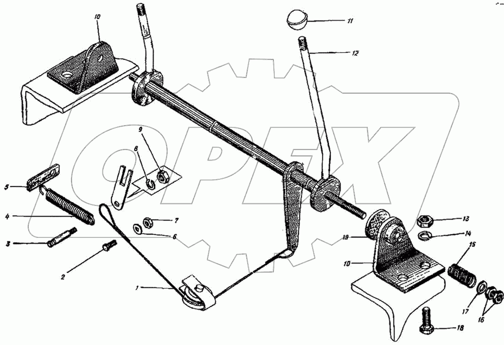 Установка двигателя ДС-143А.31.02.000