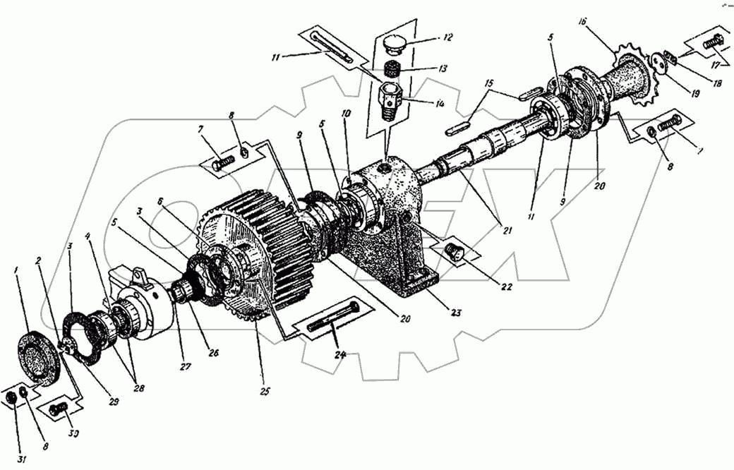Ременная передача ДС-143А.31.05.000
