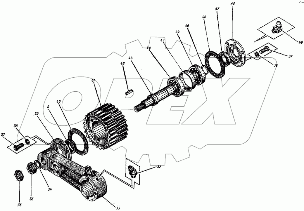Ременная передача ДС-143А.31.05.000