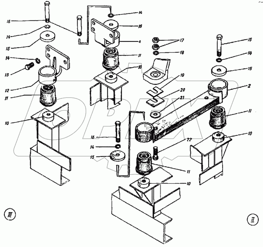 Установка двигателя ДС-143А.31.02.000
