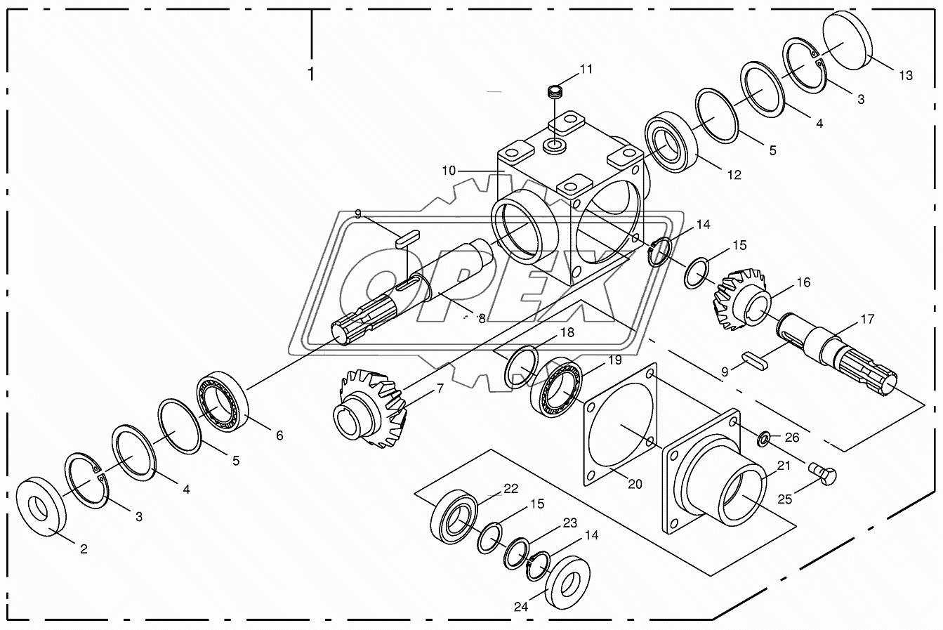 Main gearbox