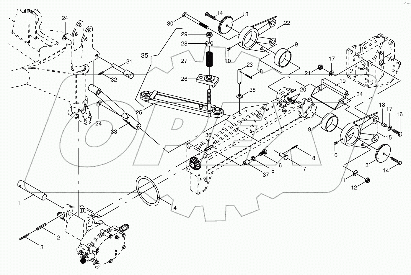 Beam with break away