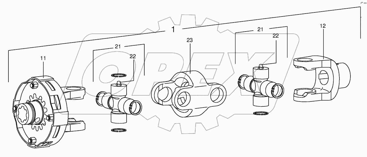Double universal joint