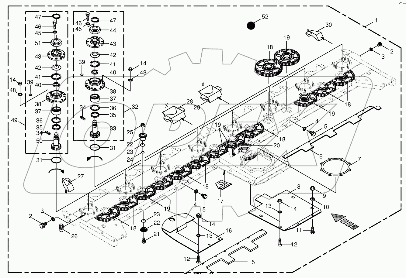 Cutter bar - SafeCut INSIDE - lateral-CV