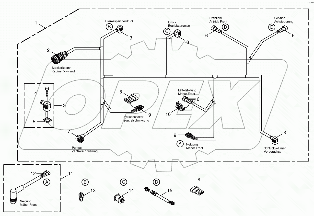 Wiring Harness - front