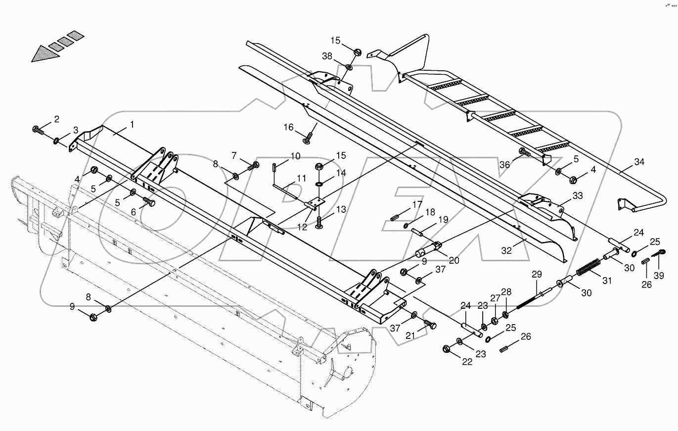 Hydraulic auger hood-CRI