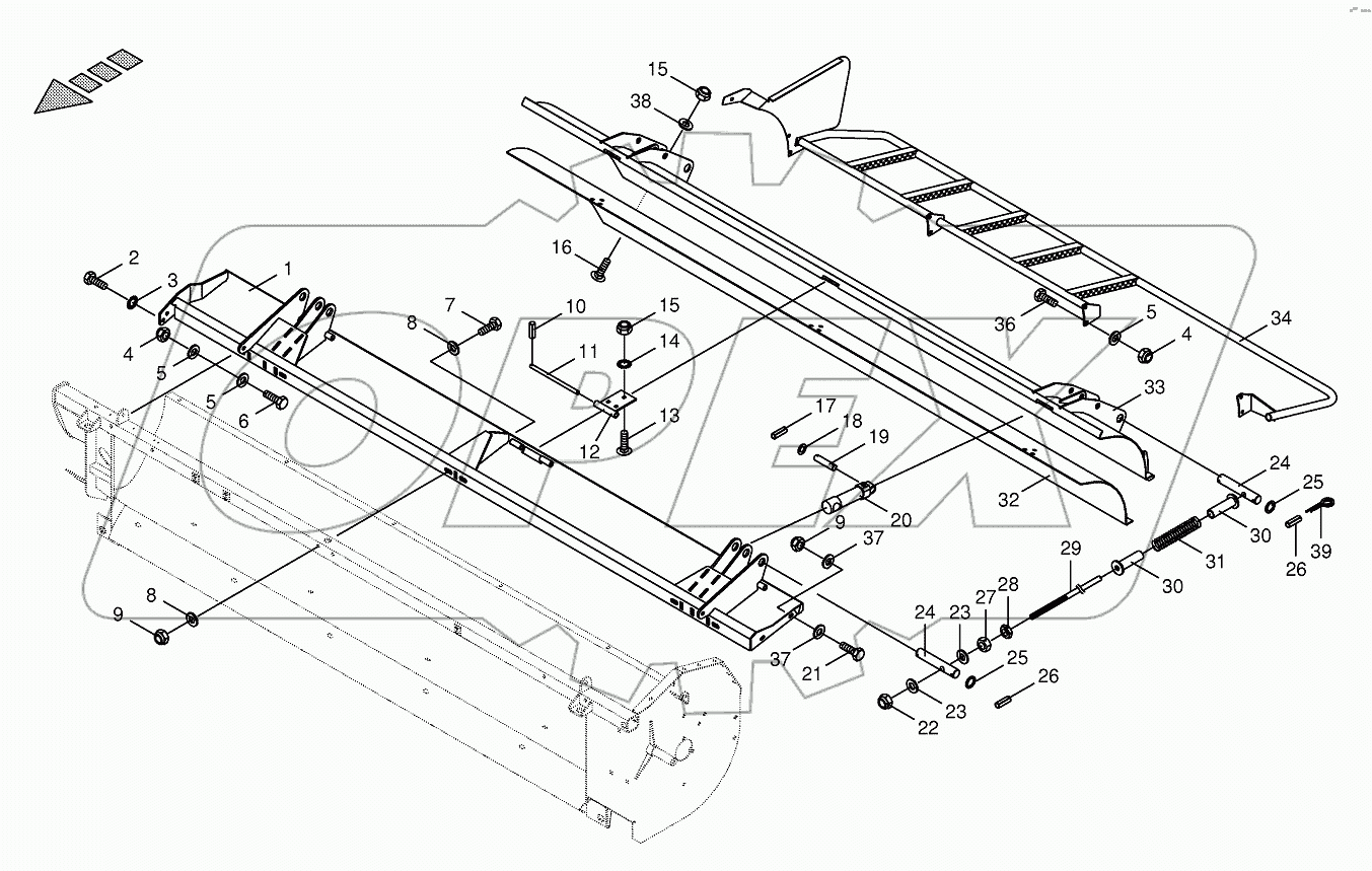 Hydraulic auger hood-CRI