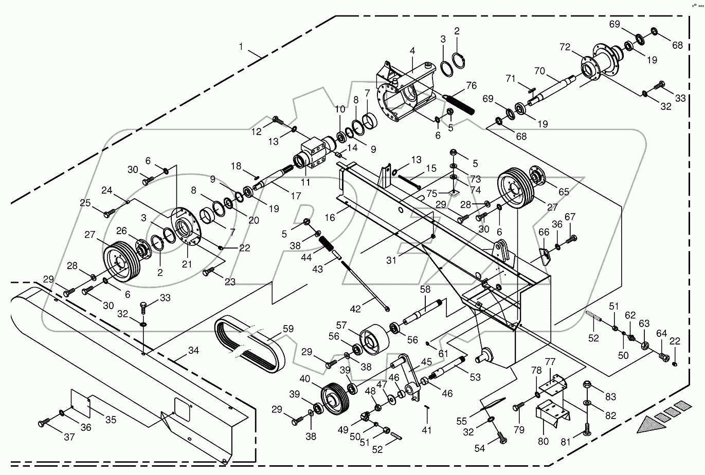 Control lever -right