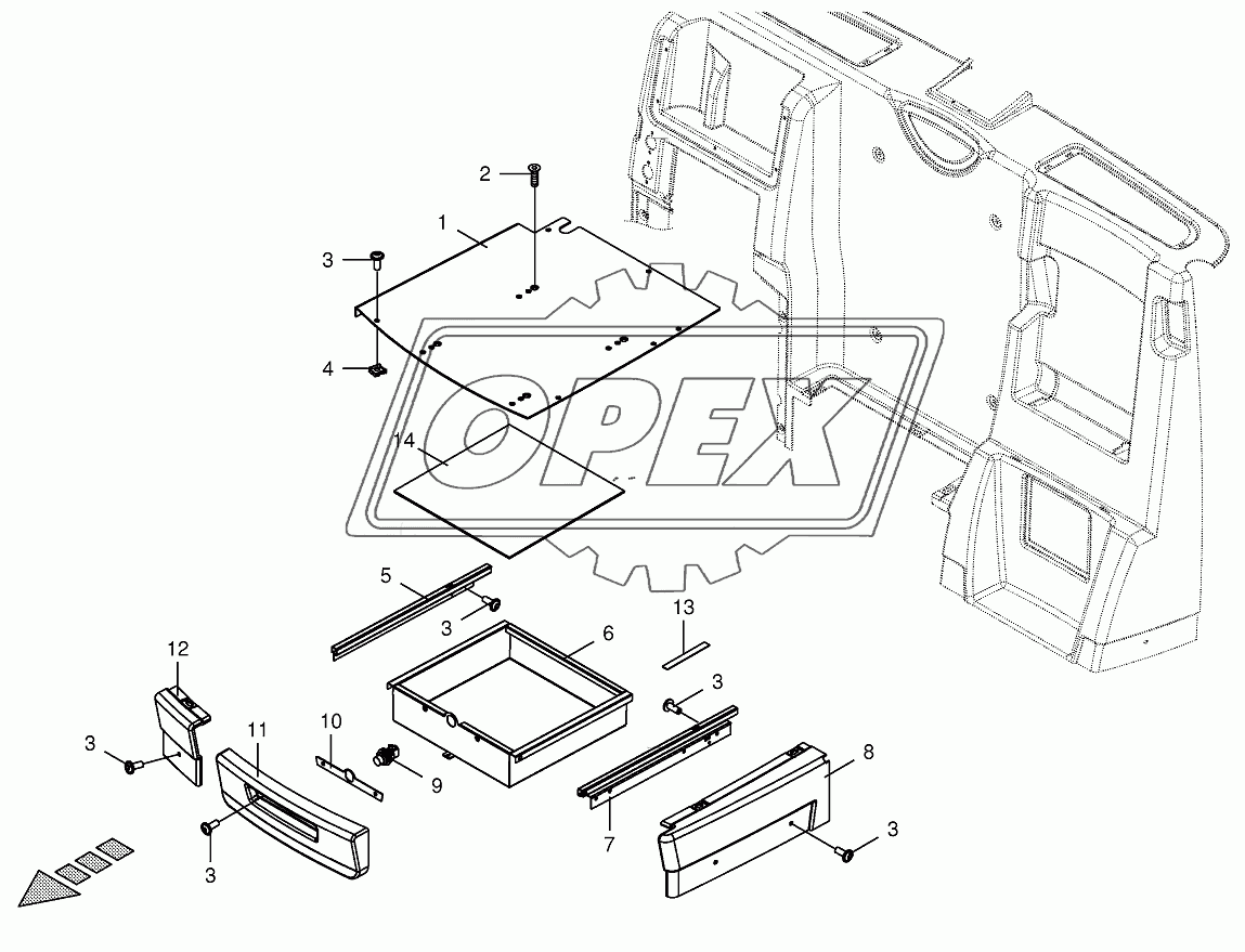 Cab-drawer