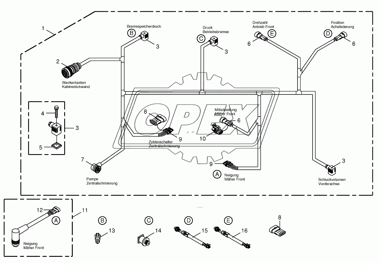 Wiring Harness-front