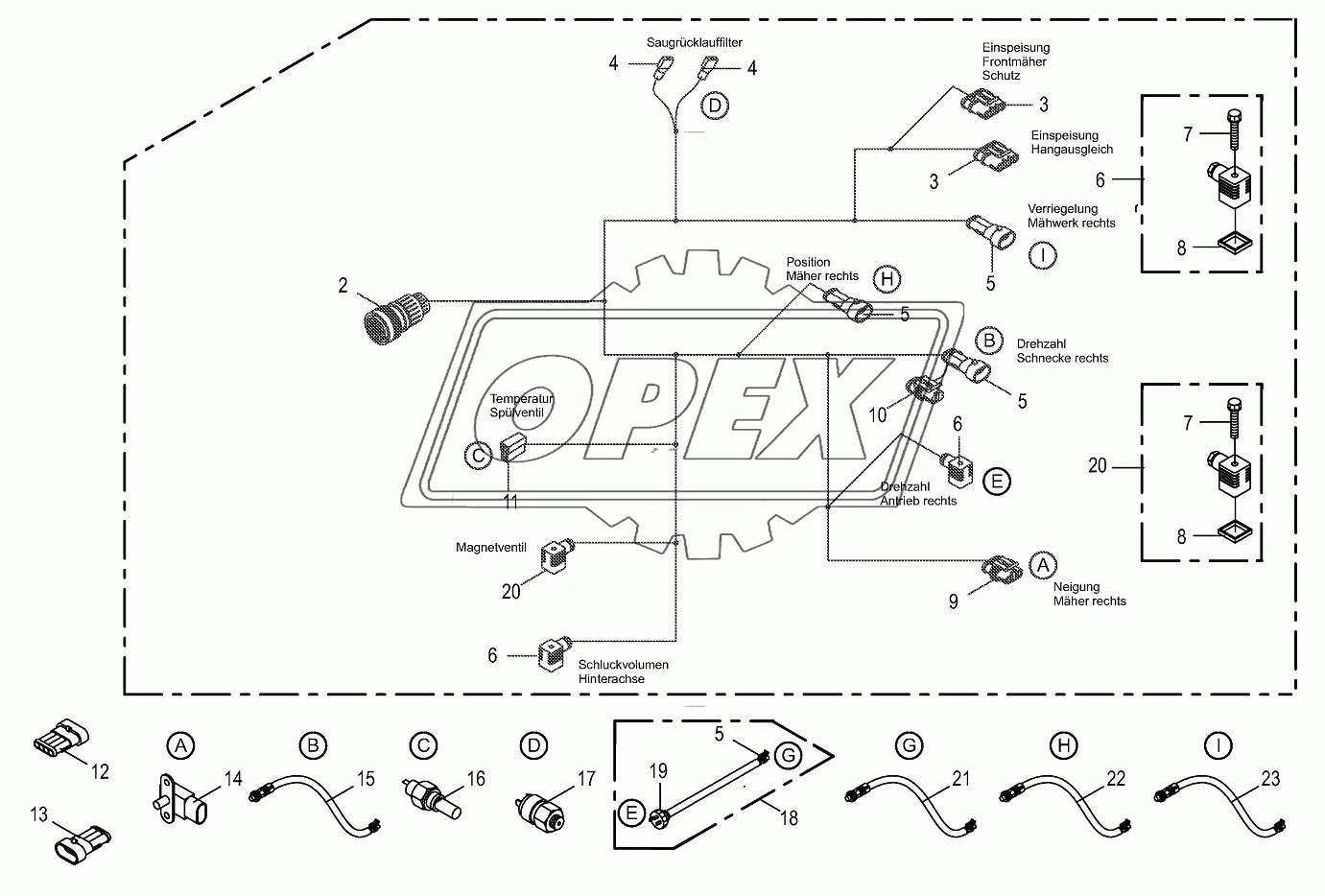Wiring Harness-lateral right